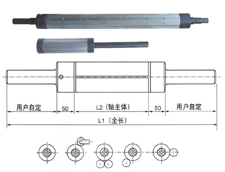 勤捷氣脹軸,氣漲軸多樣化設(shè)計(jì)的闡述